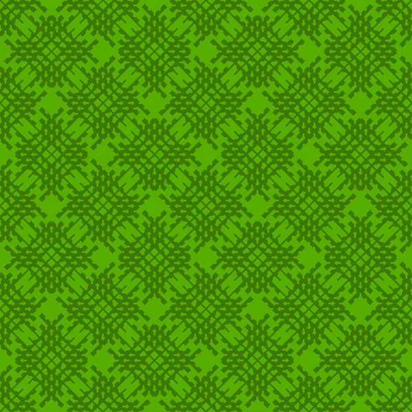 Patrón Abstracto Cal Sobre Fondo Verde Patrón Sin Costuras Geométrico — Archivo Imágenes Vectoriales