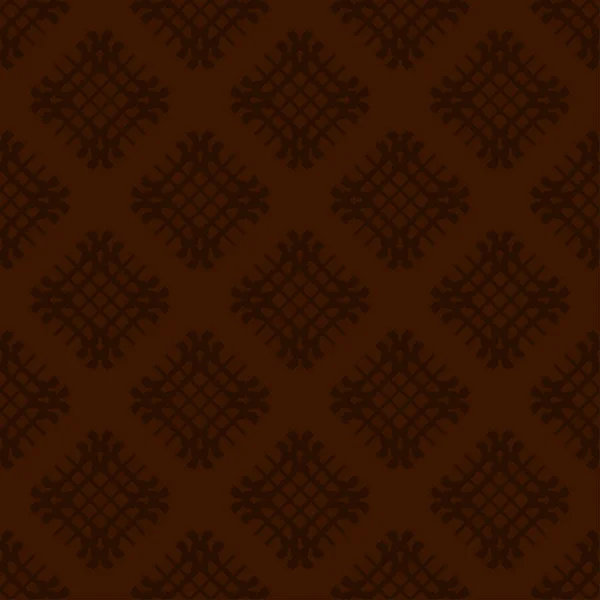 ストライプ ブラウンの抽象的な背景テクスチャ幾何学的シームレス パターン — ストックベクタ