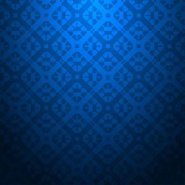 Bleu Dégradé Couleurs Rayé Texturé Abstrait Motif Géométrique Fond — Image vectorielle