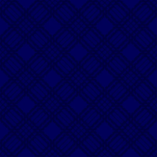 Fondo Abstracto Rayado Textura Azul Geométrico Patrón Sin Costura Negro — Vector de stock