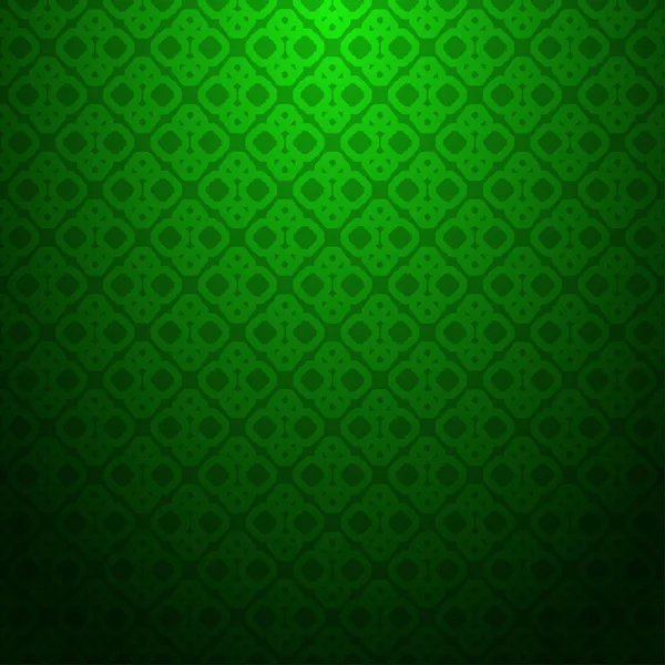 Patrón Geométrico Texturizado Abstracto Verde Sobre Fondo Degradado — Vector de stock