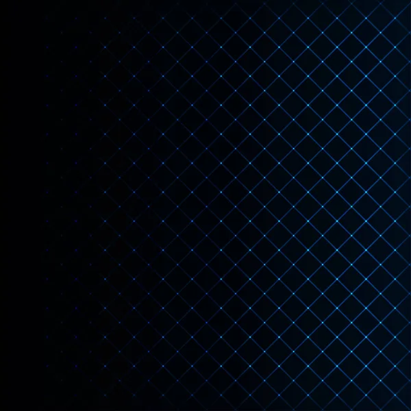 Azure 暗い背景に抽象的な幾何学的な形をライトします — ストックベクタ
