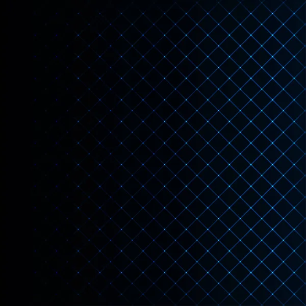 Azure soyut geometrik şekil koyu arka plan üzerinde ışıklar.