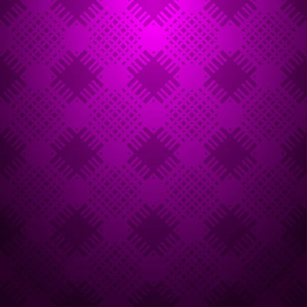Fondo Abstracto Púrpura Patrón Geométrico Sin Costuras Con Textura Rayada — Vector de stock