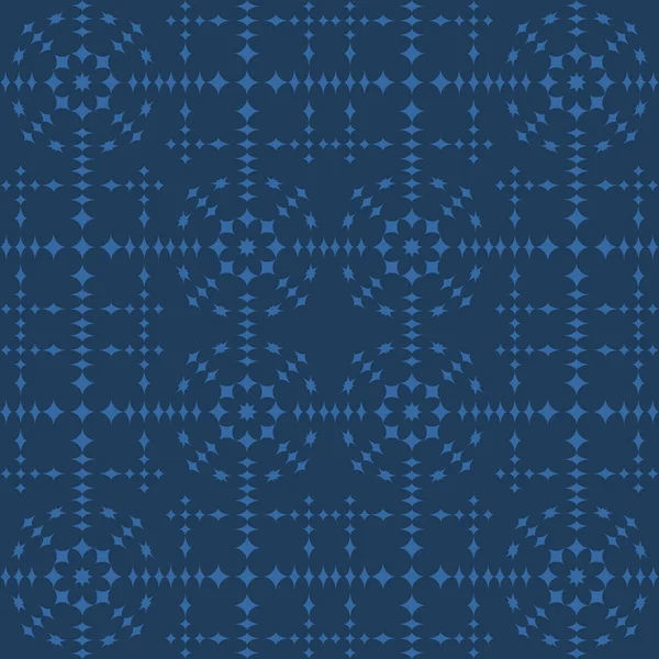 Fond Abstrait Rayé Motif Géométrique Sans Couture Bleu Texturé — Image vectorielle