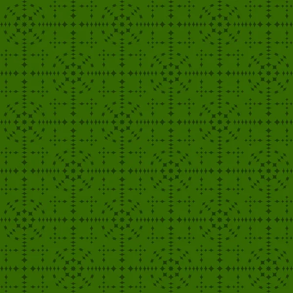 石灰抽象图案在深绿色背景 条纹纹理几何无缝图案 — 图库矢量图片
