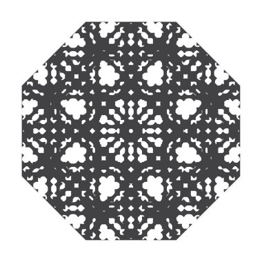 Güzel soyut mandala vektör çizim