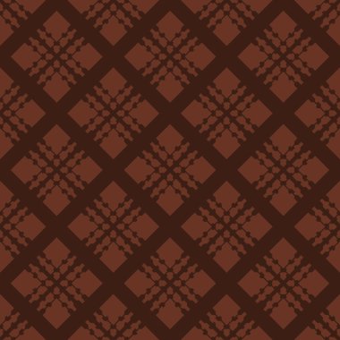 Çizgili kahverengi arka plan geometrik seamless modeli dokulu