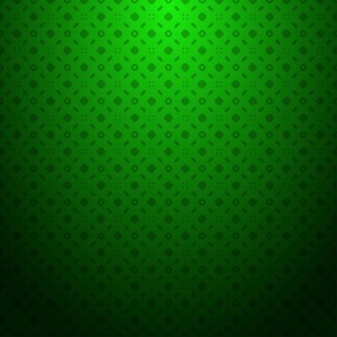 Yeşil soyut Dikişsiz dokulu geometrik desen degrade arka plan üzerinde