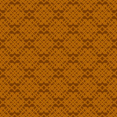 Turuncu arka plan, şeritli geometrik seamless modeli dokulu