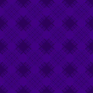 Indigo arka plan, şeritli geometrik seamless modeli dokulu