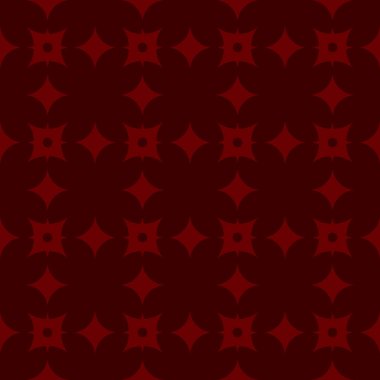 Koyu kırmızı zemin üzerine kırmızı Dikişsiz desen vektör. Modern şık doku. Geometrik oyma yinelenen. Çağdaş grafik tasarım. 