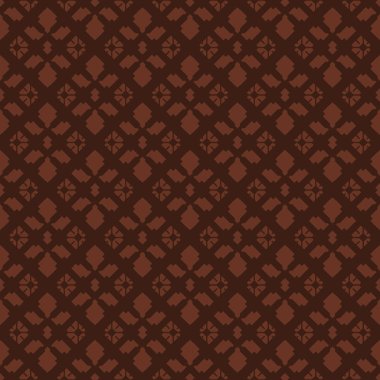 Çizgili kahverengi arka plan geometrik seamless modeli dokulu