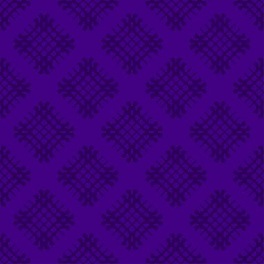 Indigo arka plan, şeritli geometrik seamless modeli dokulu