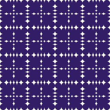 Indigo soyut desen çizgili beyaz zemin üzerine geometrik seamless modeli dokulu