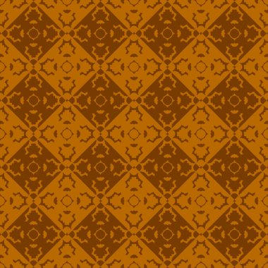 Turuncu arka plan, şeritli geometrik seamless modeli dokulu