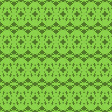 Kireç soyut desen çizgili yeşil zemin üzerine geometrik seamless modeli dokulu