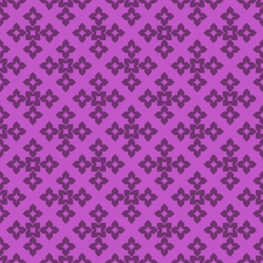 Vektör seamless modeli. Modern şık doku. Geometrik oyma yinelenen. Çağdaş grafik tasarım. Mor renk arka plan.
