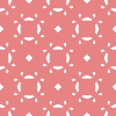 Pembe soyut geometrik Seamless Modeli