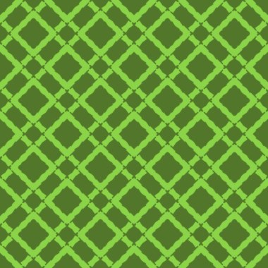 Kireç soyut desen çizgili yeşil zemin üzerine geometrik seamless modeli dokulu