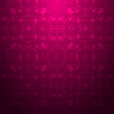 Karanlık degrade arka plan üzerinde kırmızı soyut desen