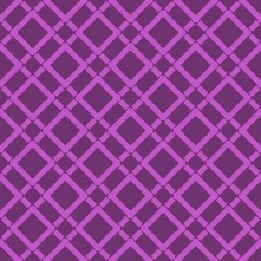 Vektör seamless modeli. Modern şık doku. Geometrik oyma yinelenen. Çağdaş grafik tasarım. Mor renk arka plan.