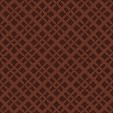 Çizgili kahverengi arka plan geometrik seamless modeli dokulu