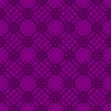 Vektör seamless modeli. Modern şık doku. Geometrik oyma yinelenen. Çağdaş grafik tasarım. Mor renk arka plan.