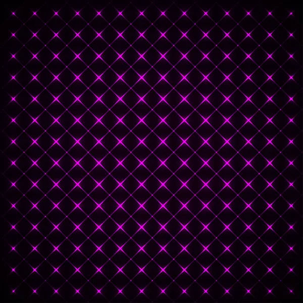 洋红在黑暗的背景灯抽象的几何形状 — 图库矢量图片