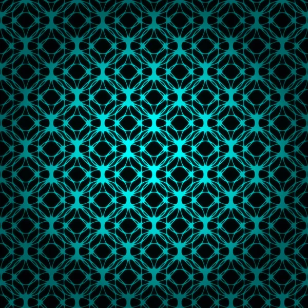 Aqua Φώτα Αφηρημένη Γεωμετρικού Σχήματος Σκούρο Φόντο — Διανυσματικό Αρχείο