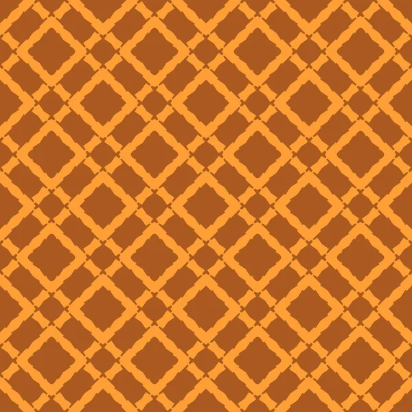 Orange Abstract Background Striped Textured Geometric Seamless Pattern — Stock Vector