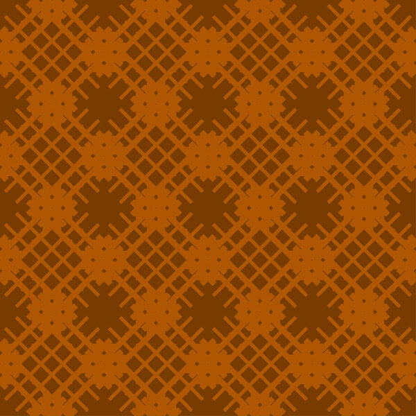Апельсиновый абстрактный геометрический рисунок на темно-оранжевом фоне
