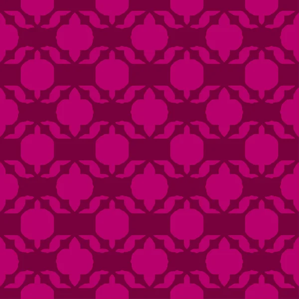 Magenta Fond Abstrait Rayé Motif Géométrique Sans Couture — Image vectorielle