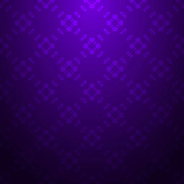 Patrón Índigo Abstracto Sobre Fondo Degradado Violeta Patrón Geométrico Sin — Vector de stock