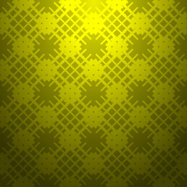 Fond Abstrait Jaune Motif Géométrique Sans Couture Rayé Texturé — Image vectorielle