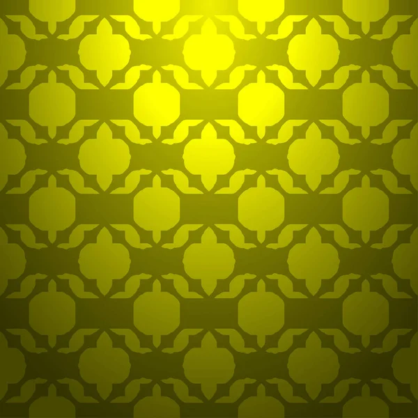 Padrão Geométrico Abstrato Amarelo Fundo Gradiente Padrão Geométrico Abstrato — Vetor de Stock