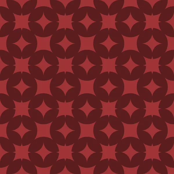 Roze Abstracte Geometrische Naadloze Patroon Donkere Rode Achtergrond — Stockvector