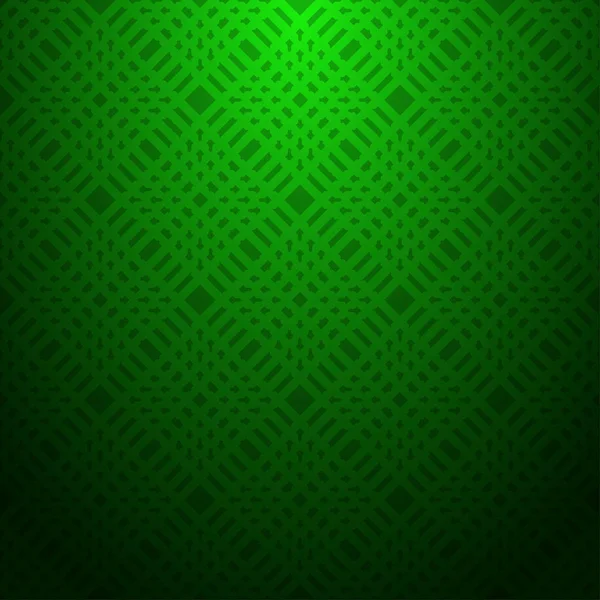 Groene Abstracte Achtergrond Gestreepte Textuur Geometrische Naadloze Patroon — Stockvector