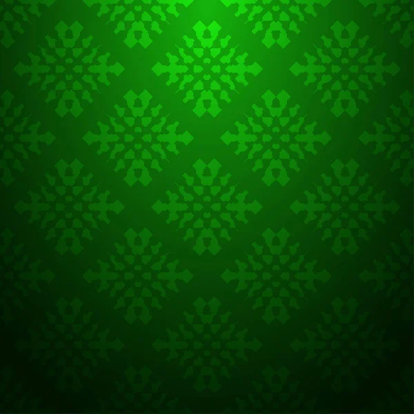 Groene Gestreepte Abstract Getextureerde Naadloze Geometrische Patroon — Stockvector