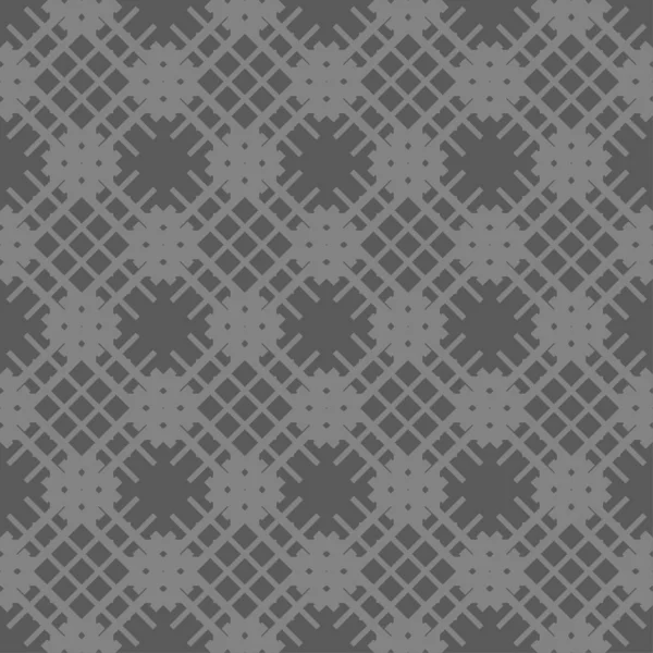 Gris Abstrait Rayé Motif Géométrique Texturé Sur Fond Noir — Image vectorielle