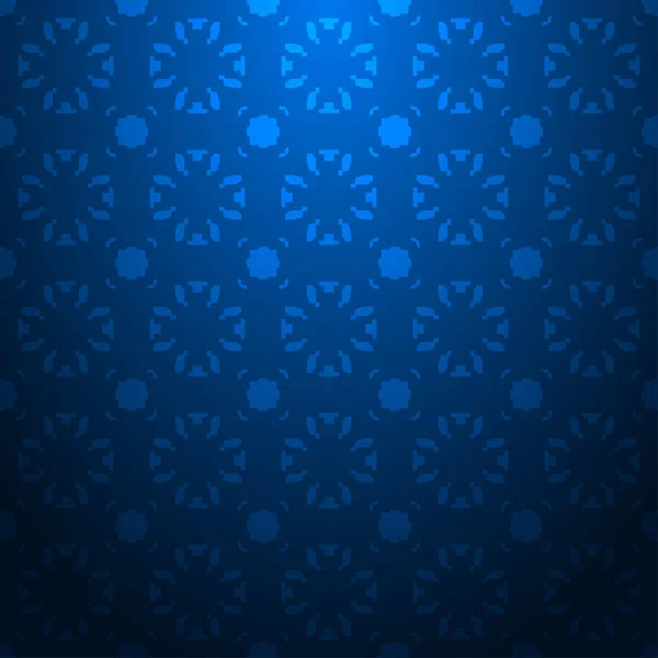 Blaue Farbverläufe Gestreift Texturiert Abstrakt Geometrische Muster Hintergrund — Stockvektor