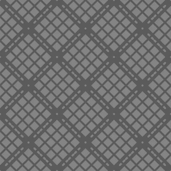 Gris Abstrait Rayé Motif Géométrique Texturé Sur Fond Noir — Image vectorielle