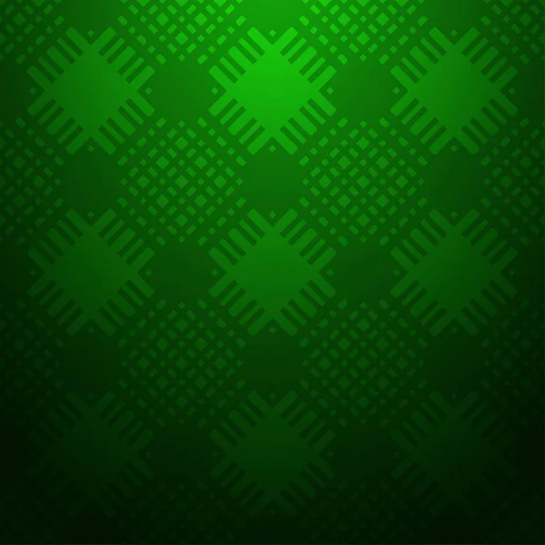 Green Abstract Background Striped Textured Geometric Seamless Pattern — Stock Vector