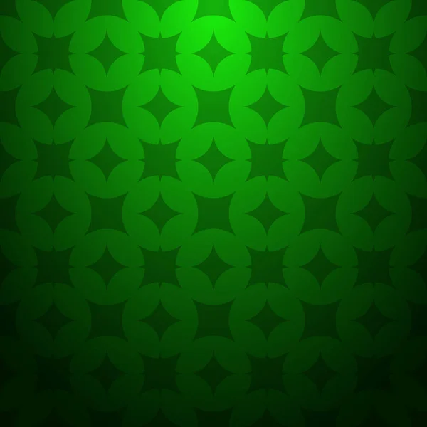 Fond Abstrait Vert Motif Géométrique Sans Couture Rayé Texturé Avec — Image vectorielle