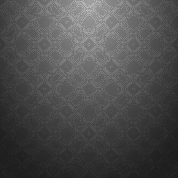 Gris Abstrait Rayé Motif Géométrique Texturé Avec Dégradé Fond Foncé — Image vectorielle