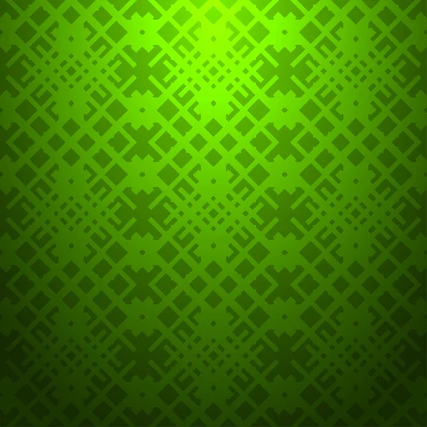 Patrón Abstracto Cal Sobre Fondo Verde Patrón Sin Costuras Geométrico — Vector de stock