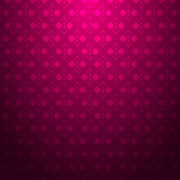 Magenta Motif Abstrait Sur Fond Dégradé Sombre — Image vectorielle