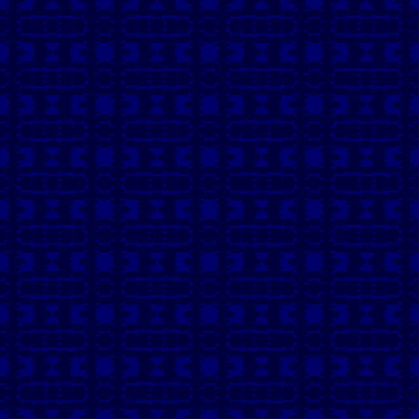 Marine Motif Abstrait Géométrique Sans Couture Sur Fond Bleu Foncé — Image vectorielle