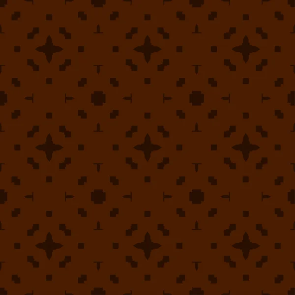 ストライプ ブラウンの抽象的な背景テクスチャ幾何学的シームレス パターン — ストックベクタ