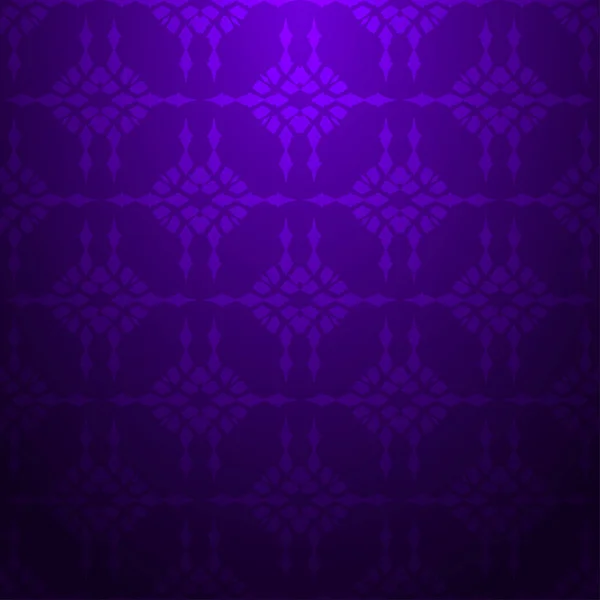 Indigo Motif Abstrait Sur Fond Dégradé Violet Rayé Motif Géométrique — Image vectorielle
